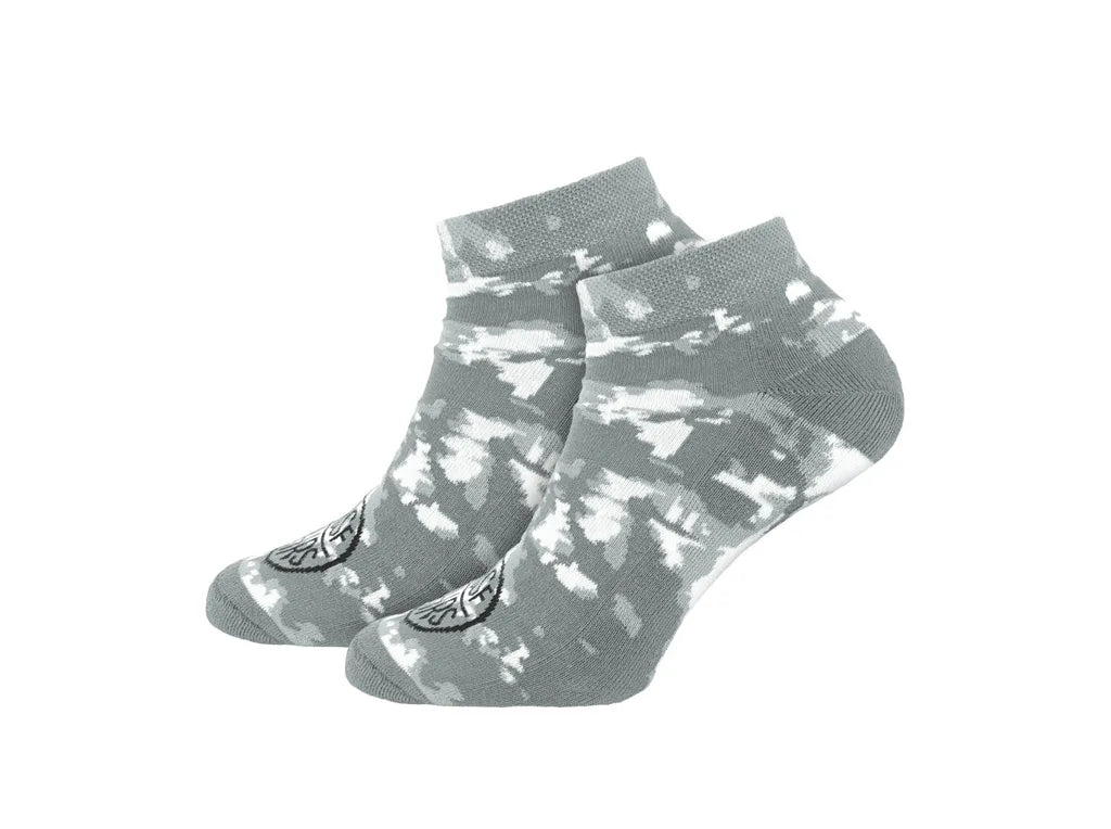 Horsefeathers Dice Low Socks (white)