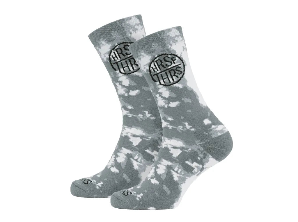 Horsefeathers Dice Socks (white)