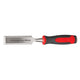Wood Chisel 38 Mm Flat Reinforced Chrome-vanadium 60 Hrc Composite Handle (tpr) Non-slip Surface Proline