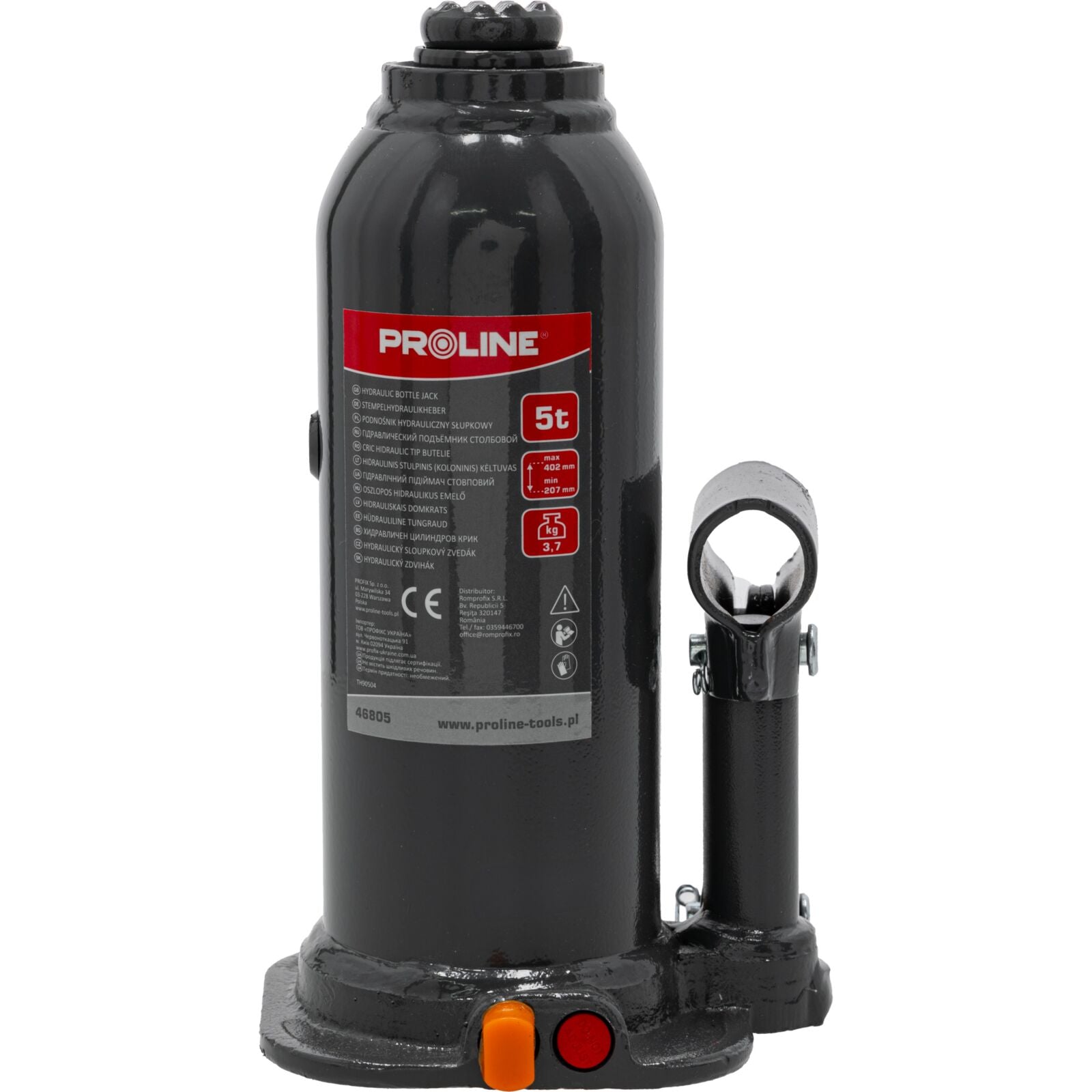 Hydraulic Jack 5t 216-413 Mm (4.3 Kg) Proline