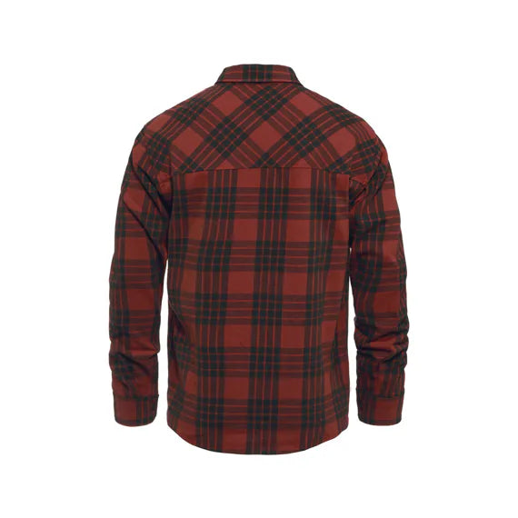 Camicia in pasta Horsefeathers (mattone)