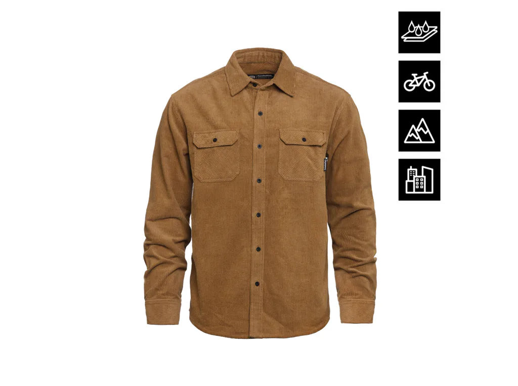 Horsefeathers Dough Shirt (camel Corduroy)