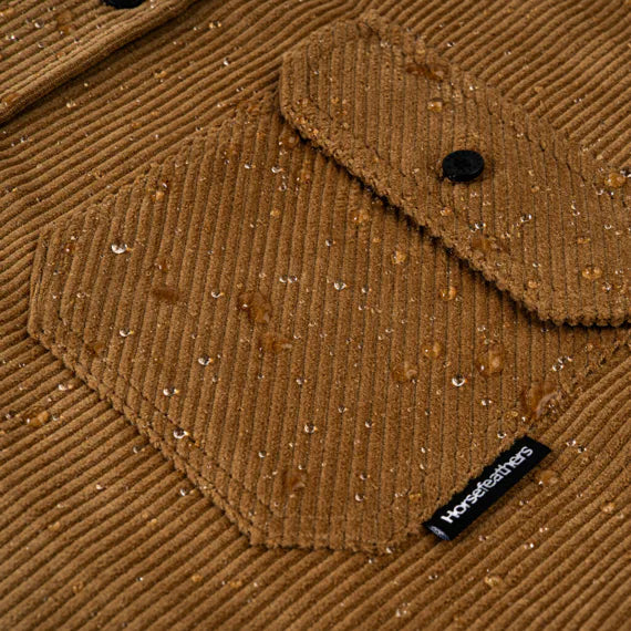 Horsefeathers Dough Shirt (camel Corduroy)