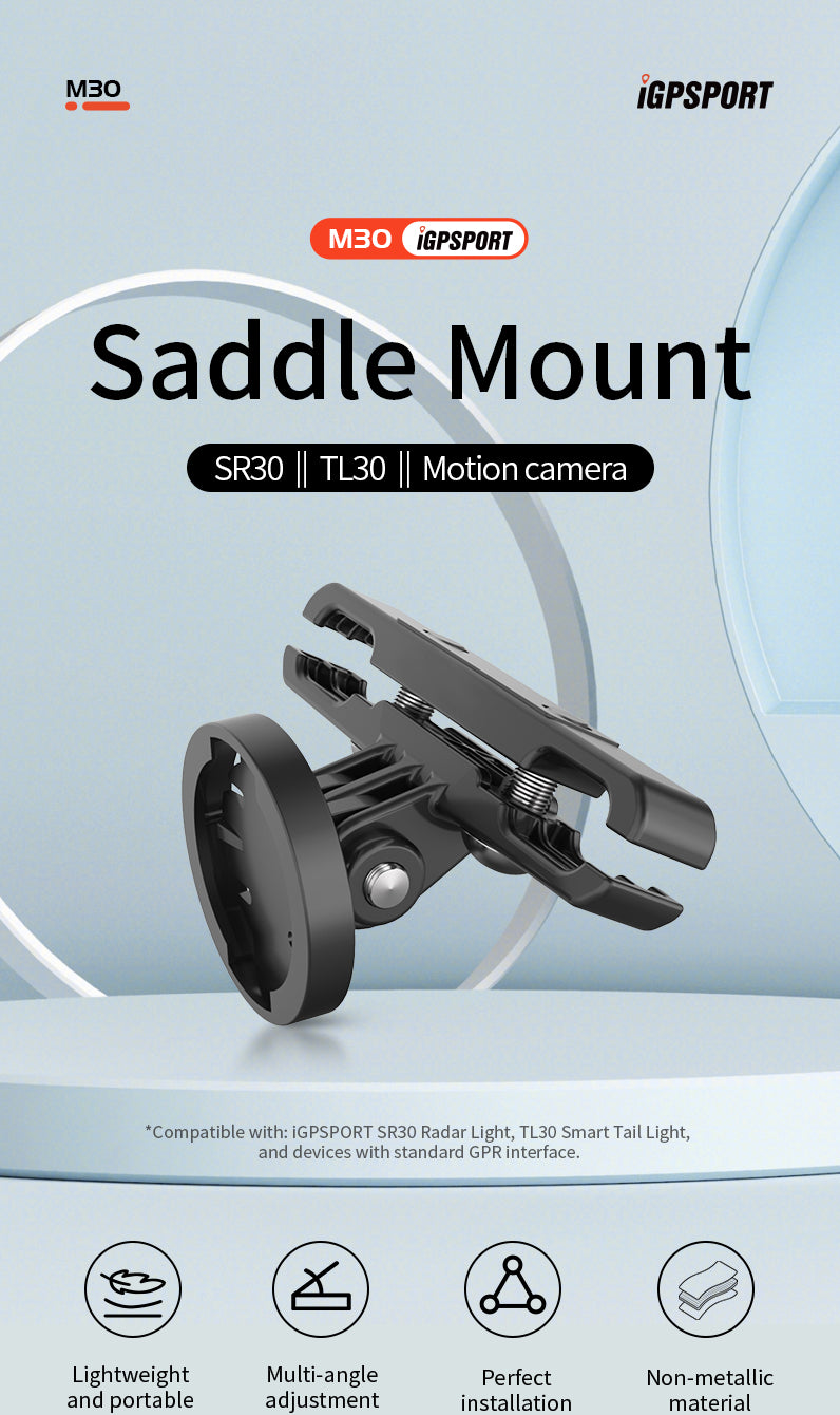 Igpsport M30 Saddle Mount For Sr30/tl30
