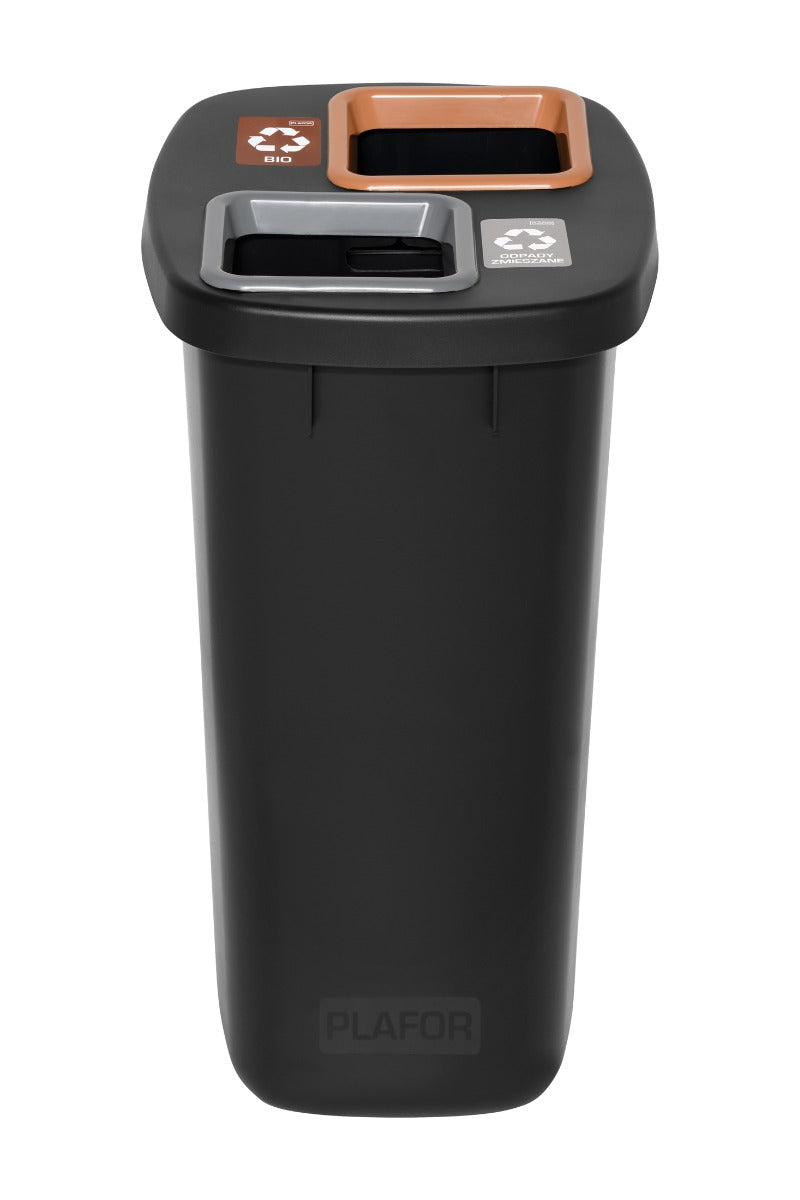 Plafor Duo Prullenbak – 90l – Recyclage