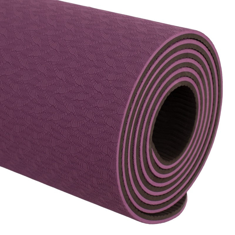 Esterilla Pilates Doble Tpe Azul 183X61X06 Cm