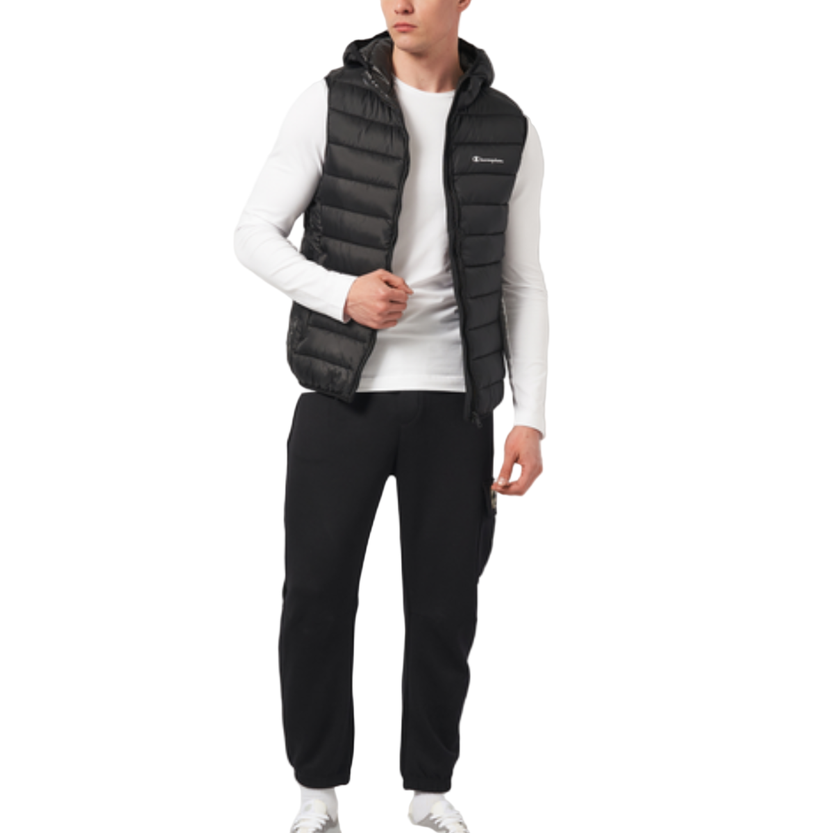 Champion Puffer Vest 'black Beauty'