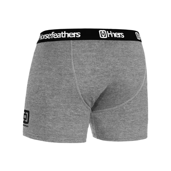 Horsefeathers Dynasty 3pack Boxer Shorts (heather Gray)