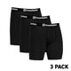 Boxer lunghi Horsefeathers Dynasty, confezione da 3 (nero)