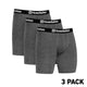 Horsefeathers Dynasty Lot de 3 boxers longs (anthracite chiné)