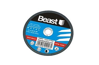 Cutting Disc For Metal 115 X 1 X 22.2 Mm Beast