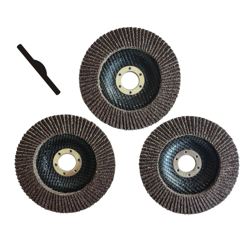 Flap Grinding Disc P40125 Mm 3 Pcs 22.2 Mm Hole Beast