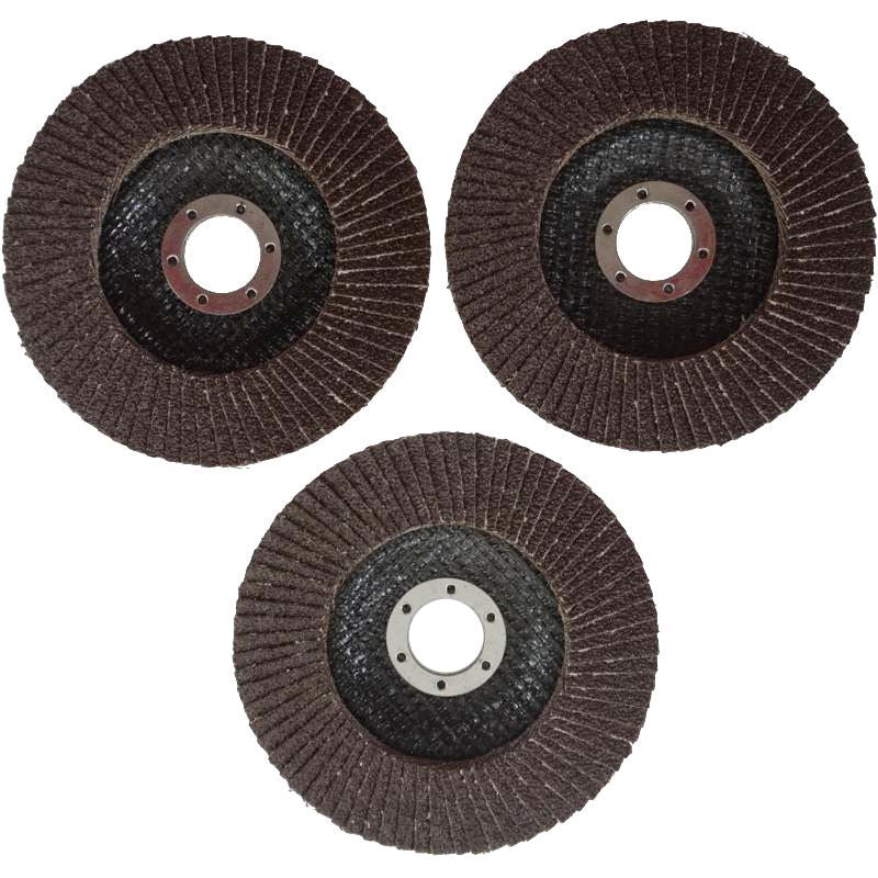 Flap Grinding Disc P40125 Mm 3 Pcs 22.2 Mm Hole Beast