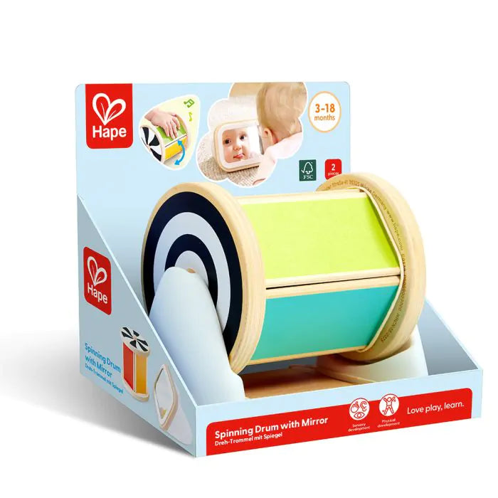 Hape Spinning Drum With Mirror
