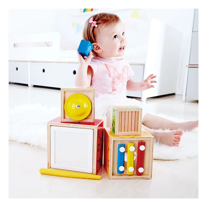 Музикален комплект Hape Stacking
