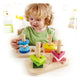 Puzzle creativo con picchetti Hape