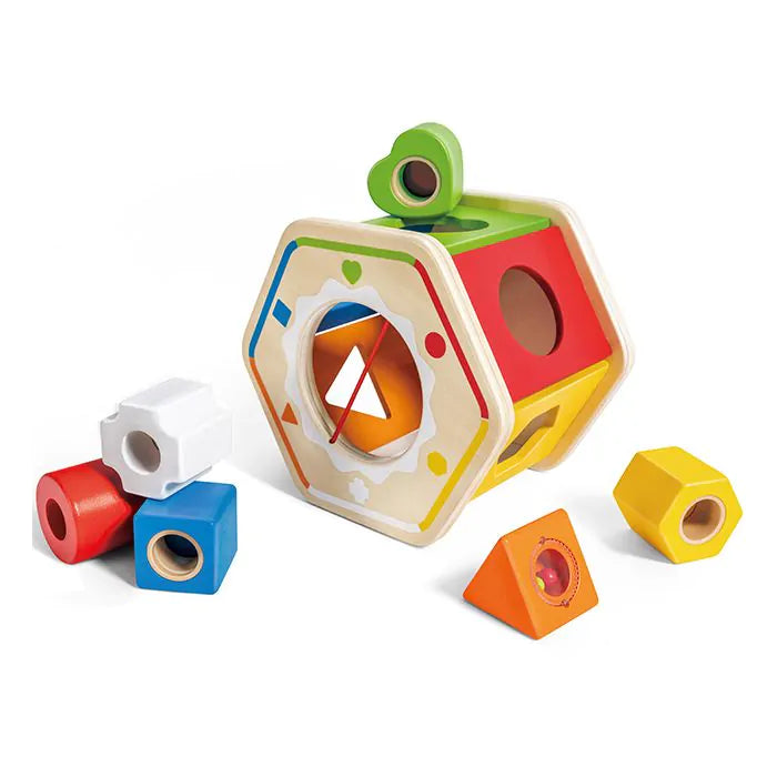 Сортировач за форми Hape Wooden Wonder
