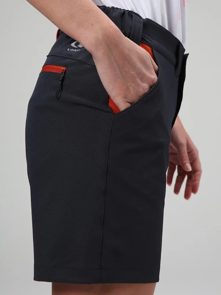 Dameshorts loap uzluna dblu blå l