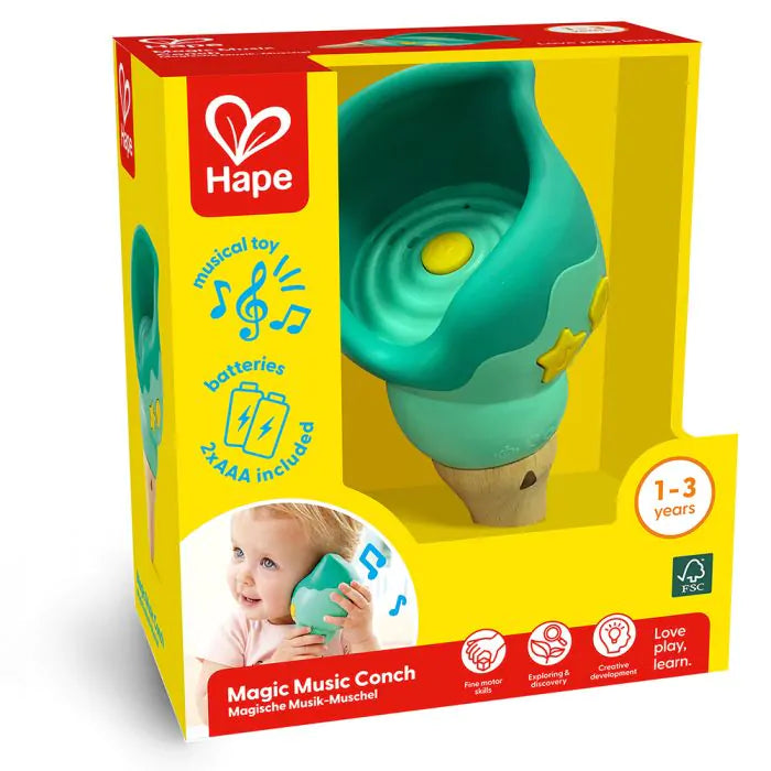 Hape magische muziekschelp