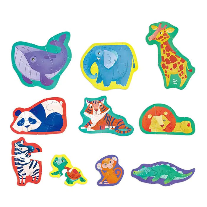 Hape Jungle Friends puslespil