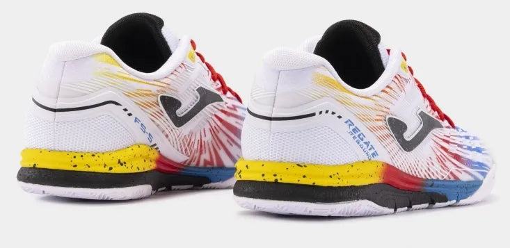 Buty halowe joma regate rebound 2476 białe czerwone halowe białe 43,5