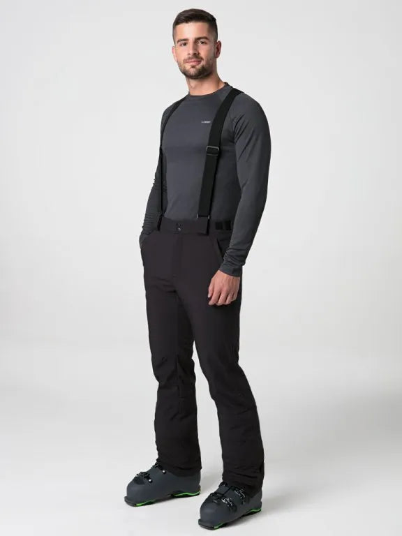 Heren Softshellbroek Loap Lekan Zwart 2xl