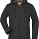 Дамски суичър James & Nicholson Vintage Hoody черен