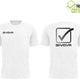 Bomulls T-shirt Givova Cubo Vit