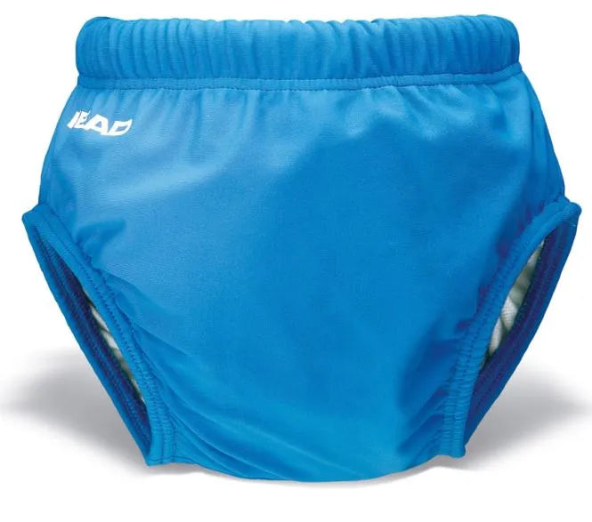 Bañador infantil head jr sws pañal baby azul turquesa 12-18 meses.