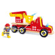 Hape Siren & Lights Toy Fire Truck