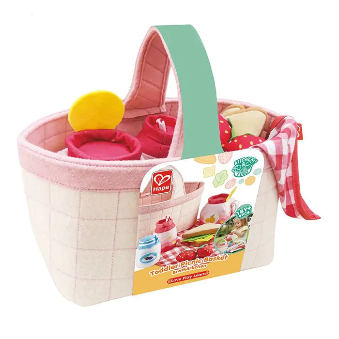 Hape Toddler Picnic Basket