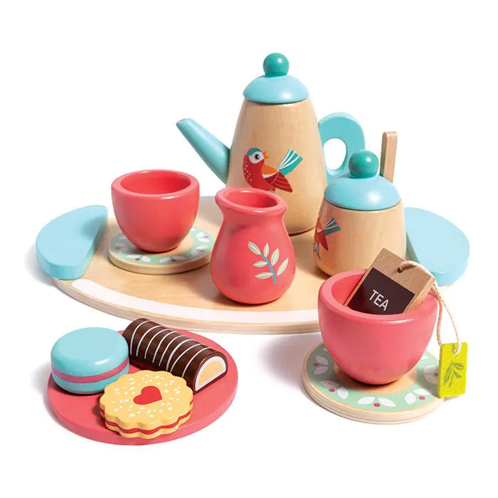 Drewniany zestaw do zabawy Hape Tea Time