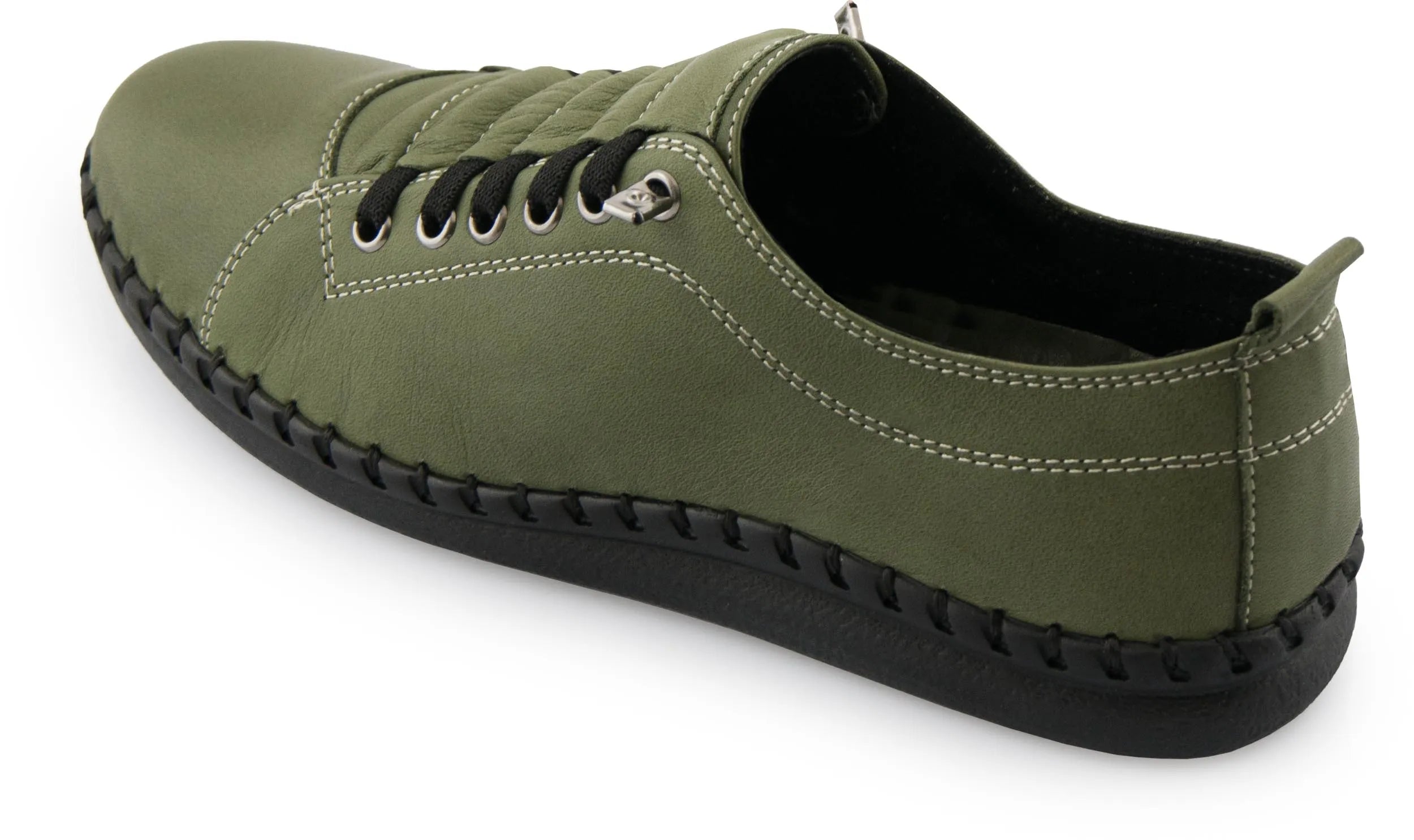 Bróga Leathar na mBan Nell M6019 Dark Olive Green