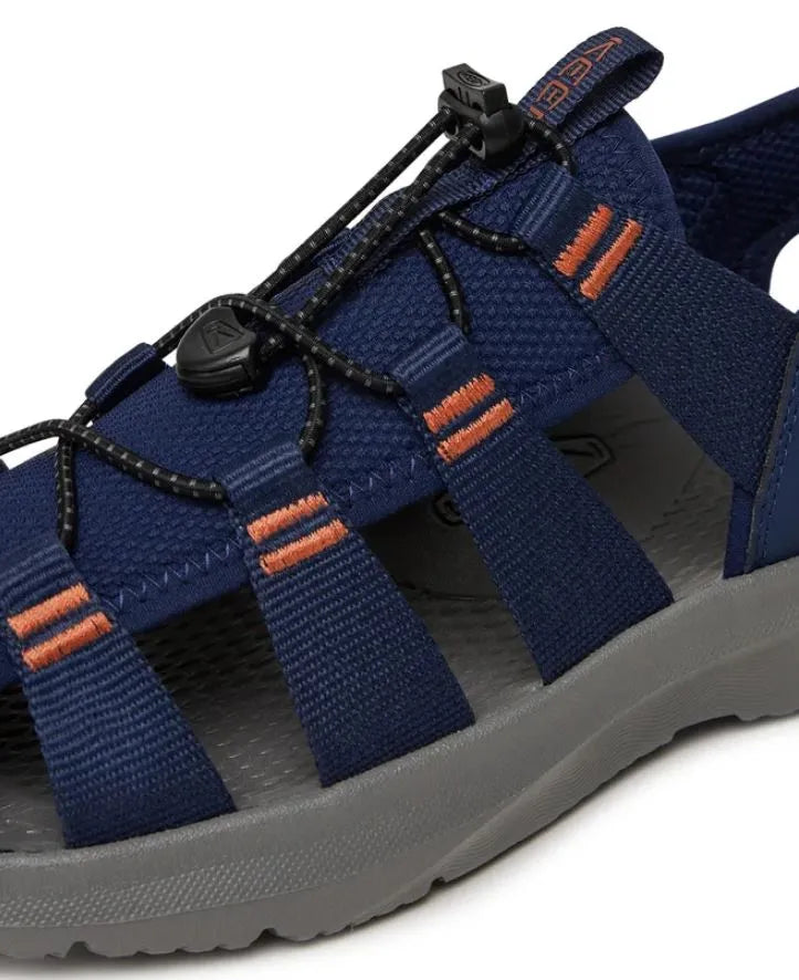 Pánské boty keen men seanik h2 naval academy/gold flame black 47.5