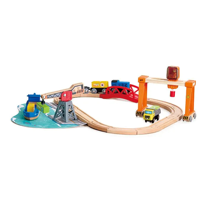 Hape Lift & Load Harbor Комплект