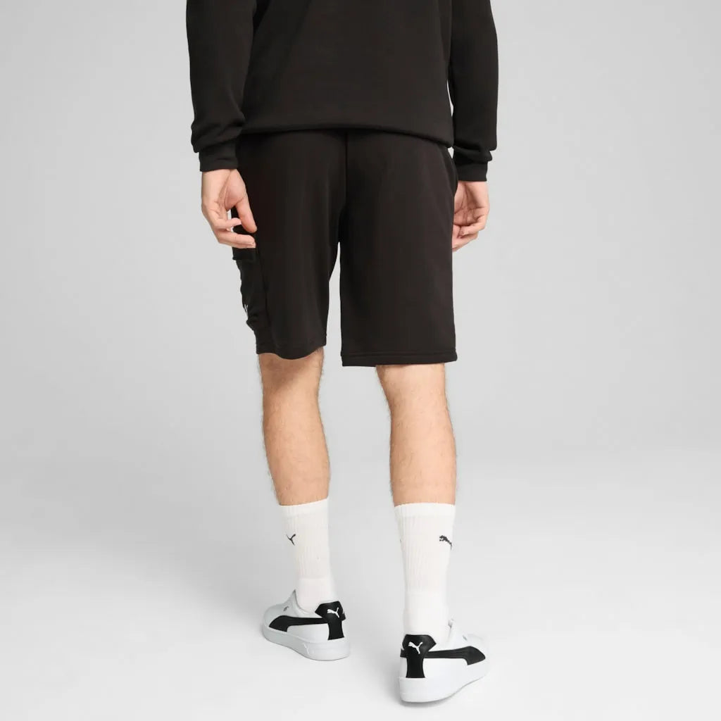 Herrshorts Puma Ess nr 1 Logo Cargo Shorts 10 Tr Svart