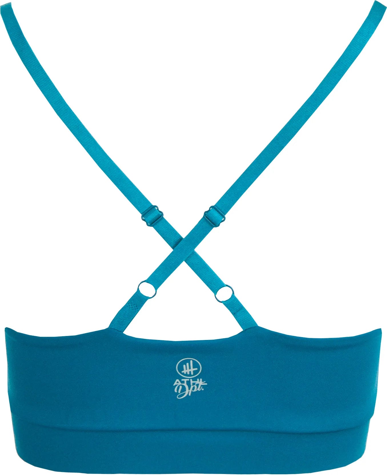 Ženy Top Athl. Dpt Yoga Teal Benzín