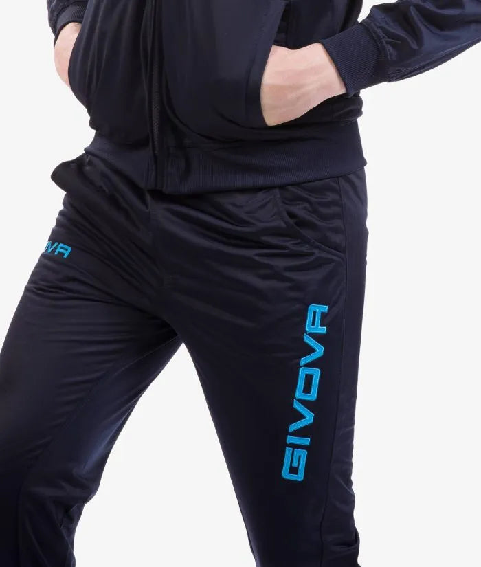 Sportset Givova Visa Triacetato Blauw/turkoois