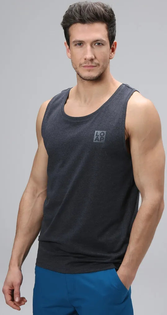 Herren Tank Top Loap Bevon Dblu Blau
