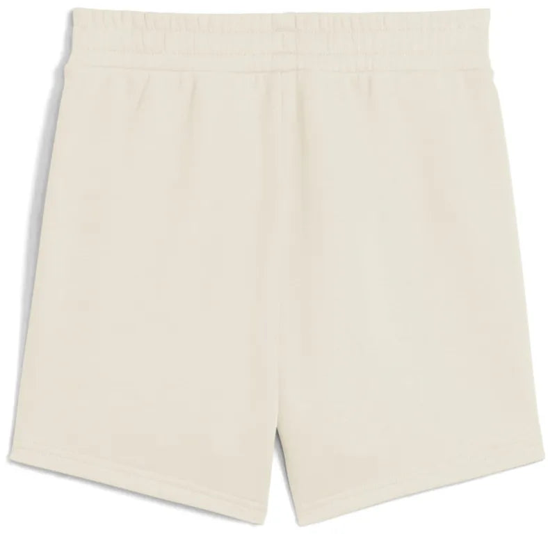 Women's Shorts Ess Script High-waist Shorts 5 White