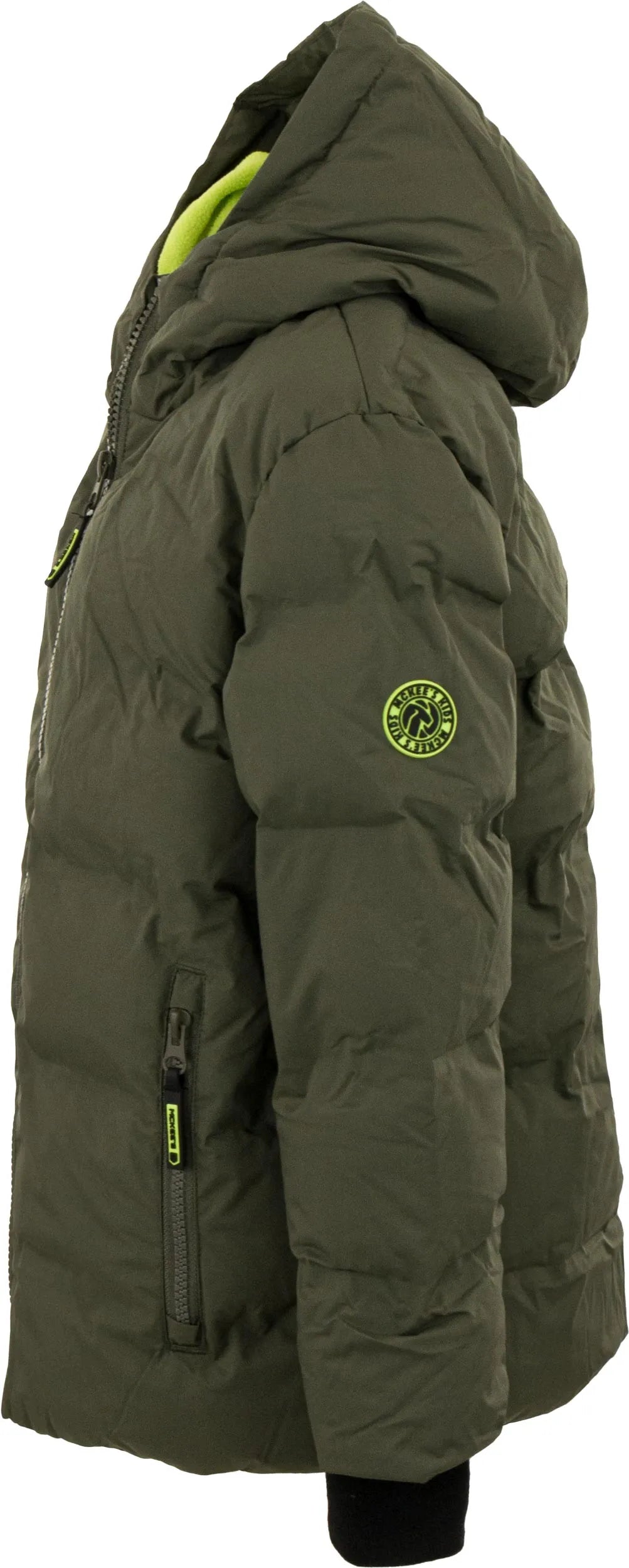 Chaqueta de invierno para niños mckees gualtiero a12100 verde 104-110