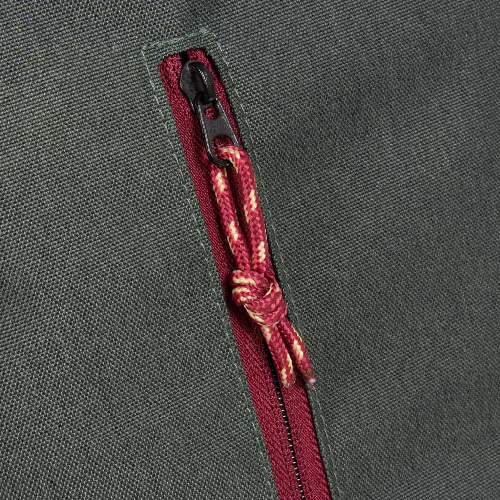 Batoh nový rebels andes predný zips zelený 25l zelený