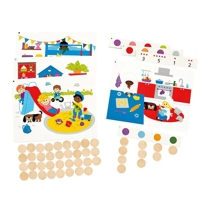 Hape Trova e conta i colori