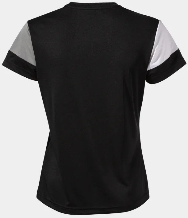 Camiseta feminina joma camiseta manga preto-cinza preto/cinza xs
