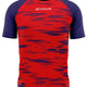 Sports T-shirt Givova Pixel Red-blue Red