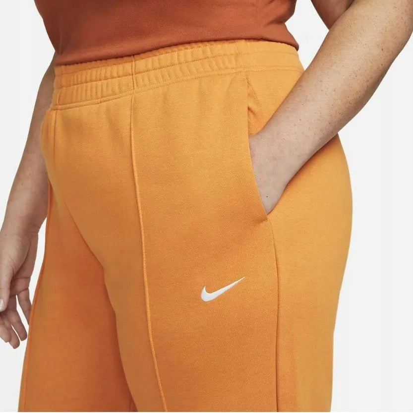 Pantalon de survêtement Nike Fleece pour femme orange (grande taille) orange 1x