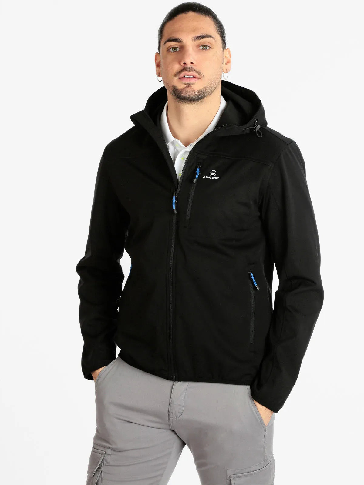 Herren Softshelljacke Athl. Dpt-Agar Schwarz