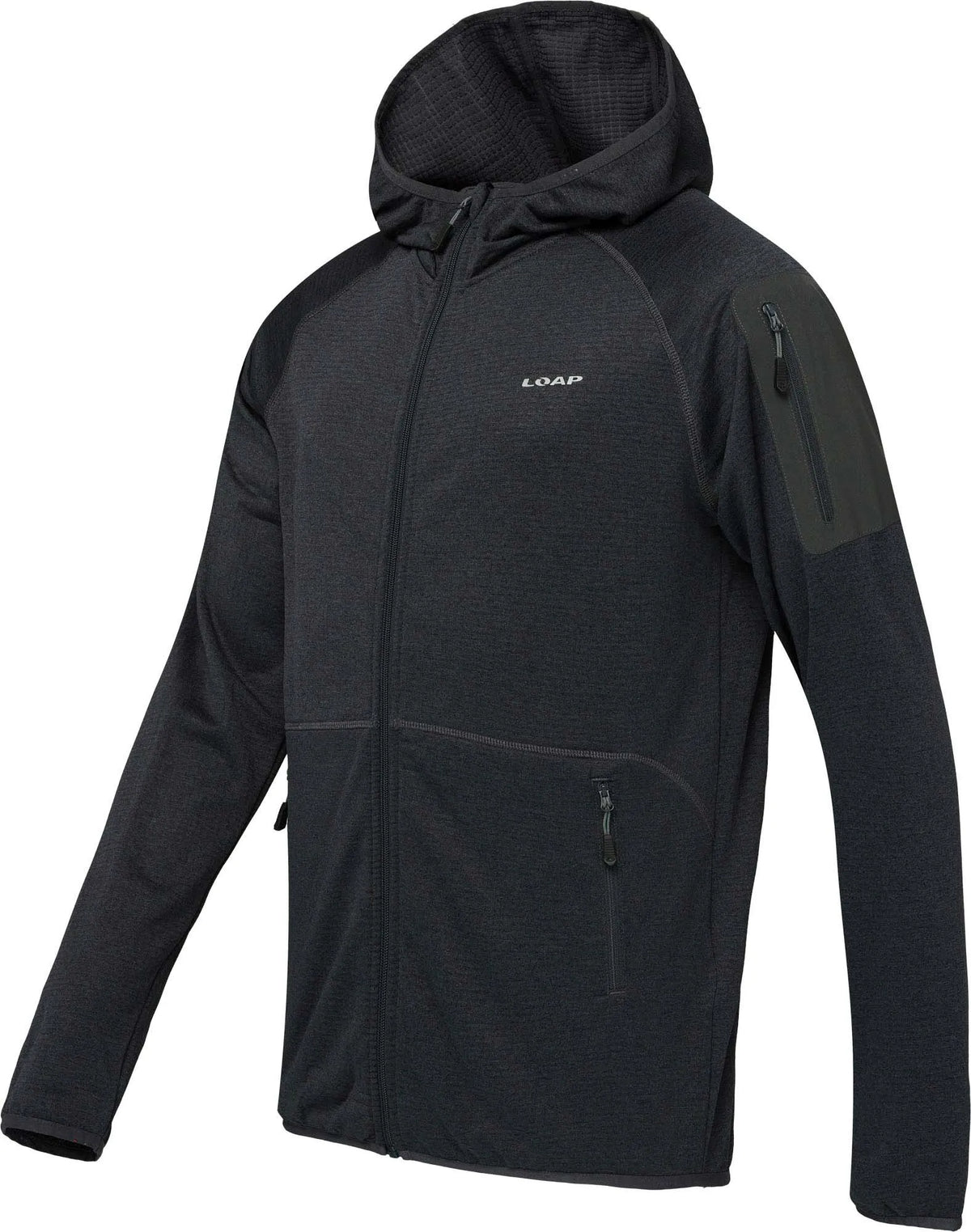 Sweat Technique Homme Loap Moher Gris Foncé Gris