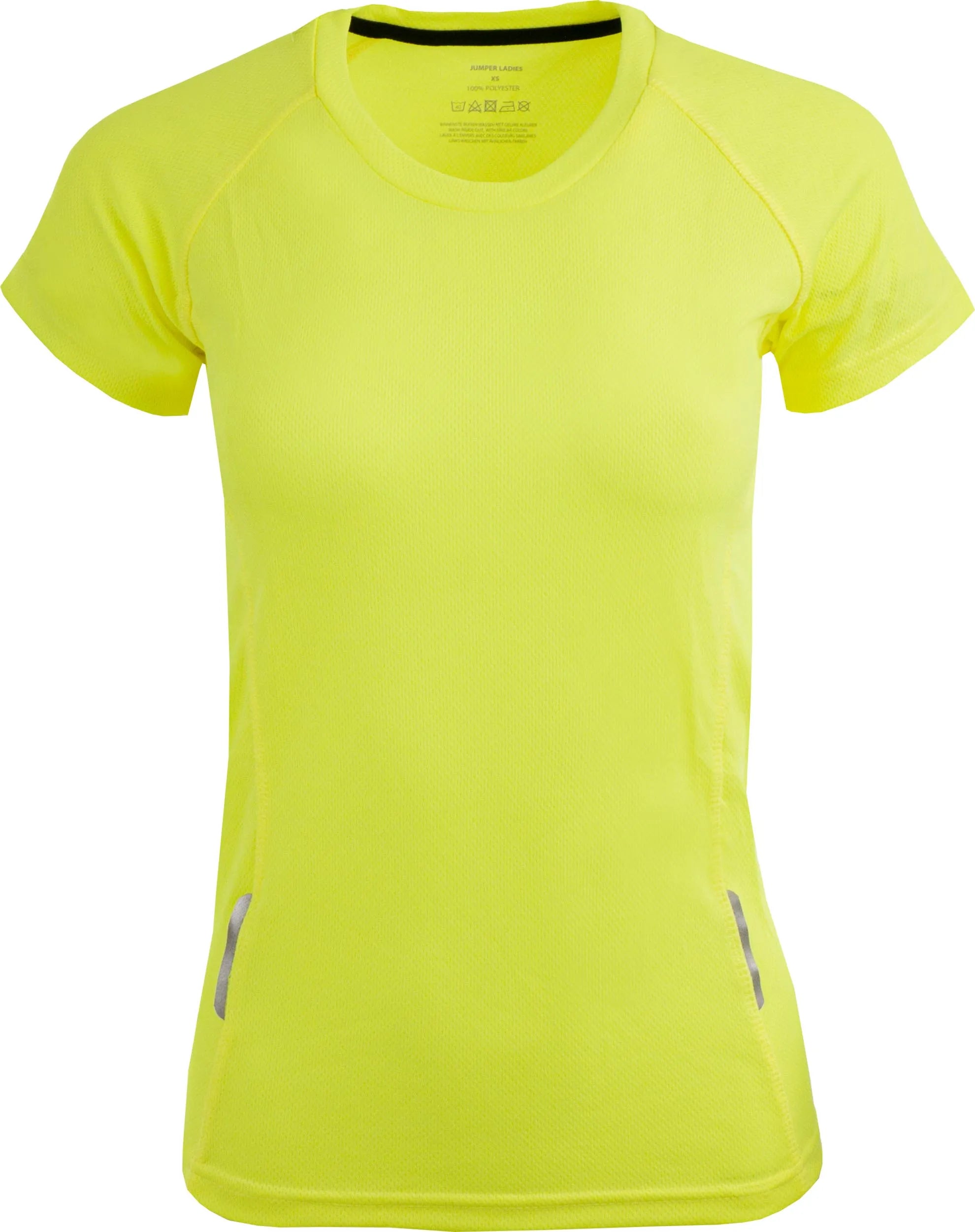Sports T-shirt Jumper Ladies Yellow 2xl