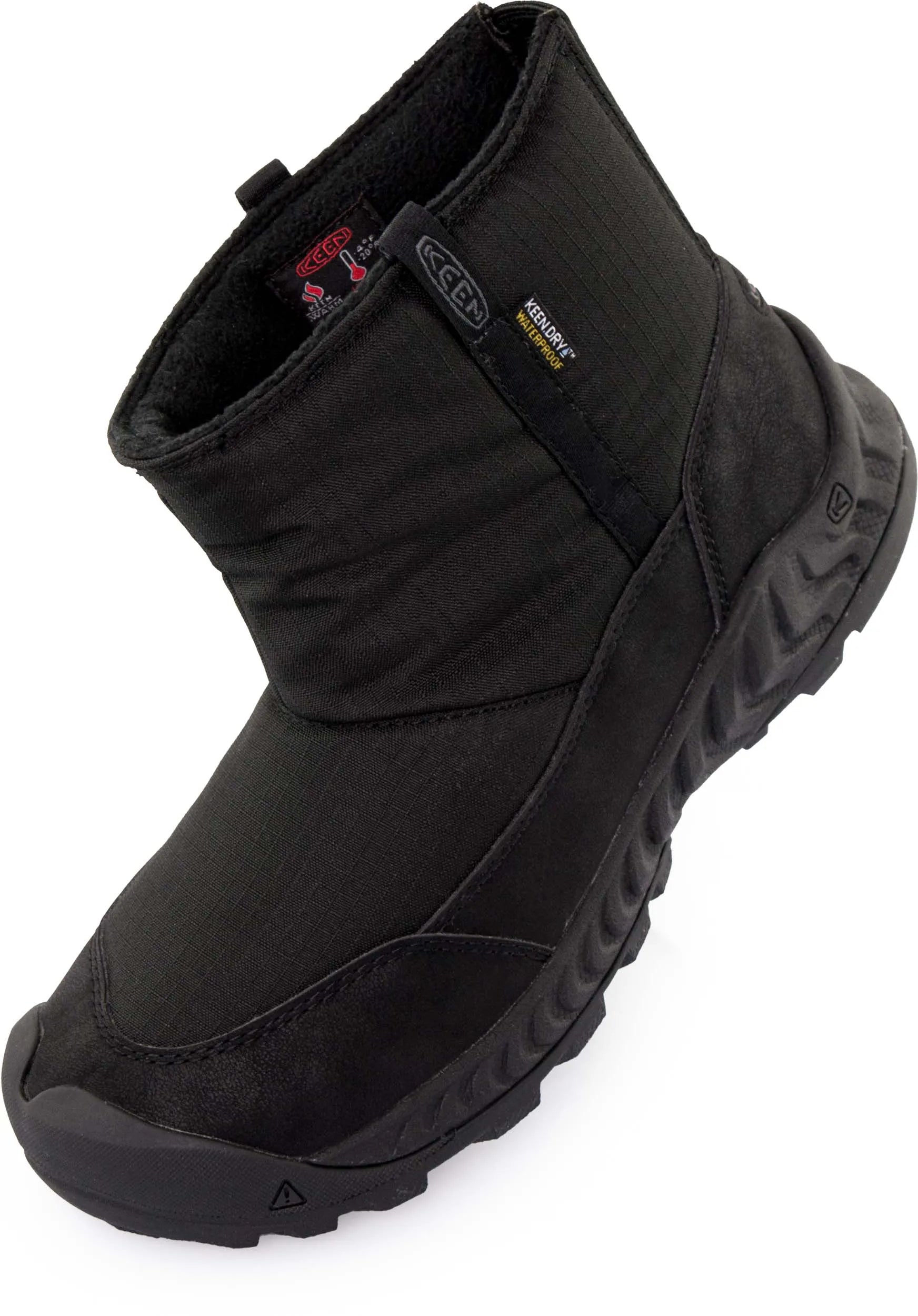 Bottes d'hiver pour femmes Keen wmns hood nxis pull on wp noir-noir noir 37